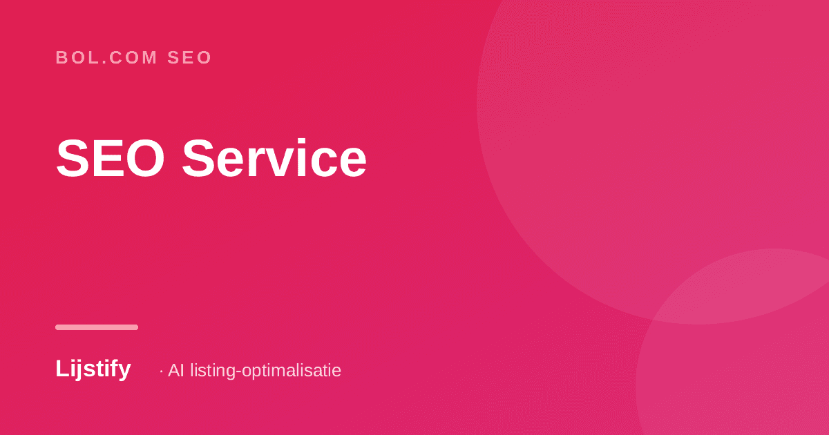 Bol.com SEO Service: Hoger Ranken Zonder Bureaukosten (2026)