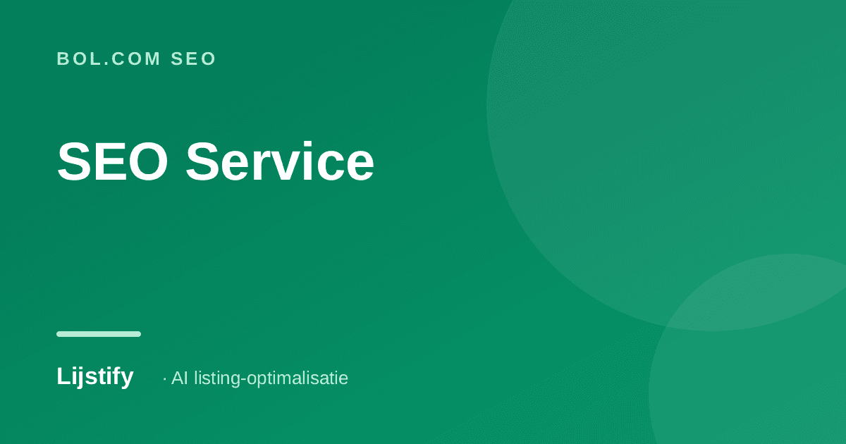 Bol.com SEO Service: Rank Higher Without Agency Costs (2026)